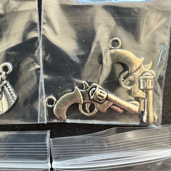 Over 14 Different Bundles of Specialty Silver Charms - Picture 9 of 15